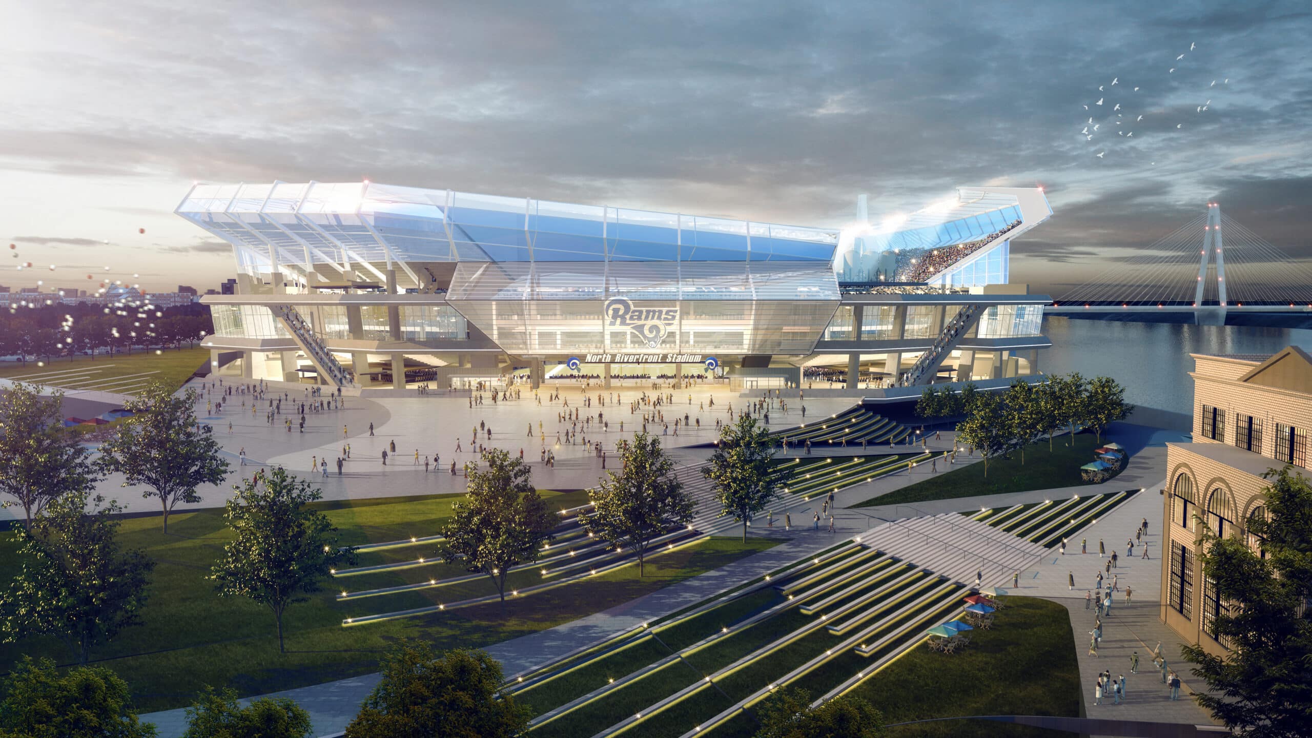 North Riverfront Stadium (Site Engineering)