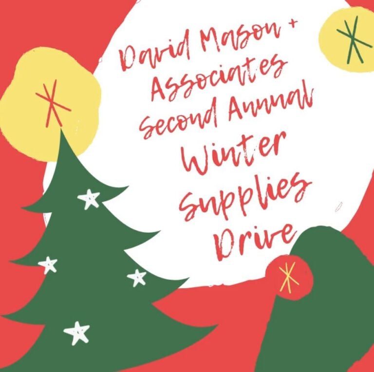 DMA’s Second Annual Winter Supplies Drive