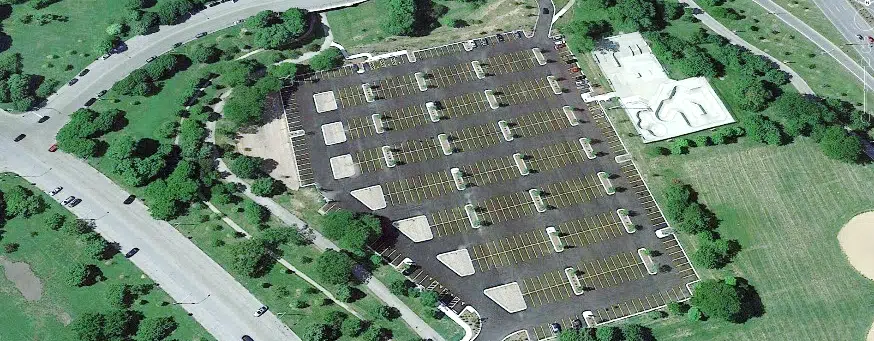 Wilson Avenue Beach Parking Lot